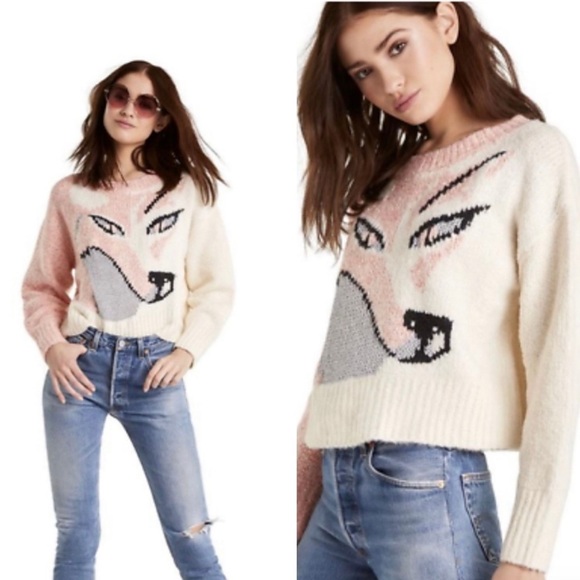 Wildfox Sweaters - Wildfox Sable Fox Knit Pullover Sweater L NWT